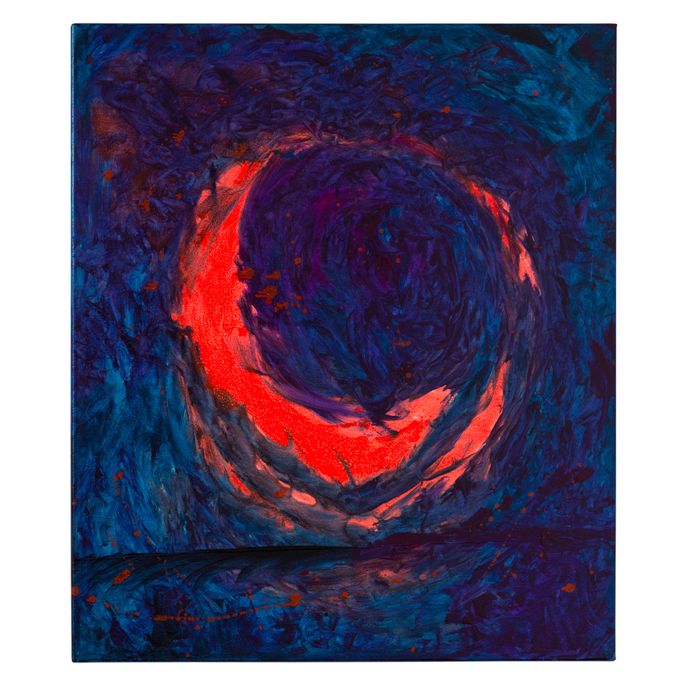 RFœ 455  -  Ohne Titel  -  Roland Foehlisch  -  2021  -  Öl auf Leinwand  -  100 x 80 cm