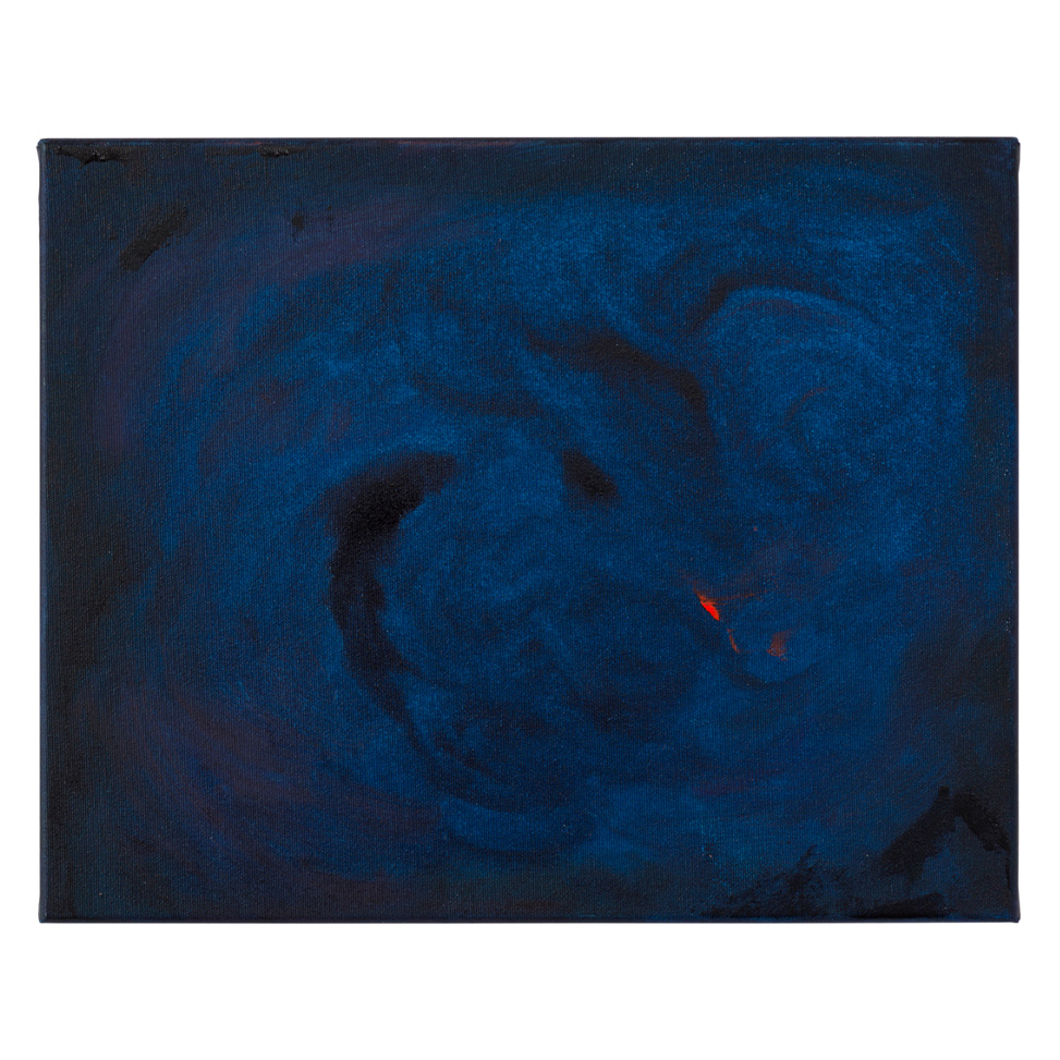 RFœ 458  -  Ohne Titel  -  Roland Foehlisch  -  2021  -  Öl auf Leinwand  -  40 x 50 cm