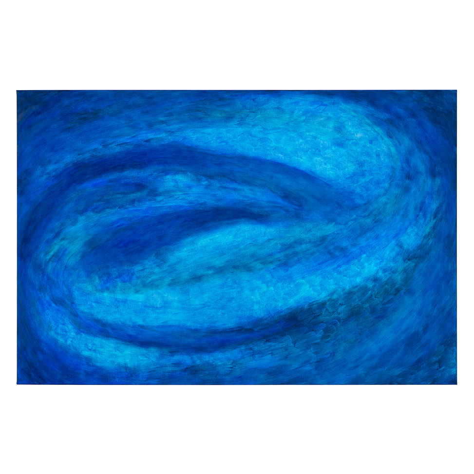 RFoe 474  -  Ohne Titel -  Roland Foehlisch  -  2022  -  Eitempera auf Leinwand - 80 x 120 cm